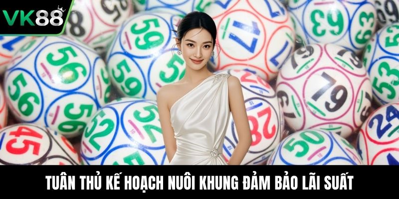 Tuân thủ kế hoạch nuôi khung đảm bảo lãi suất